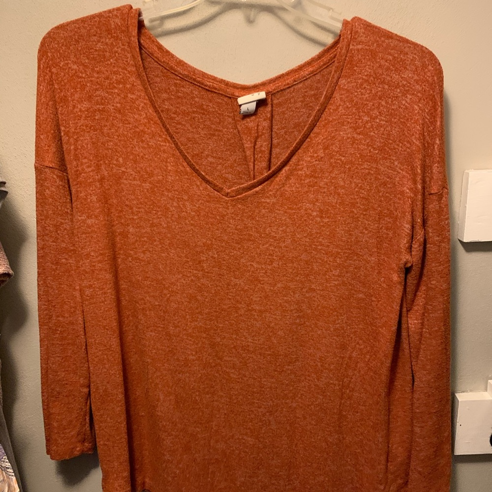 forever 21 long sleeve soft tee